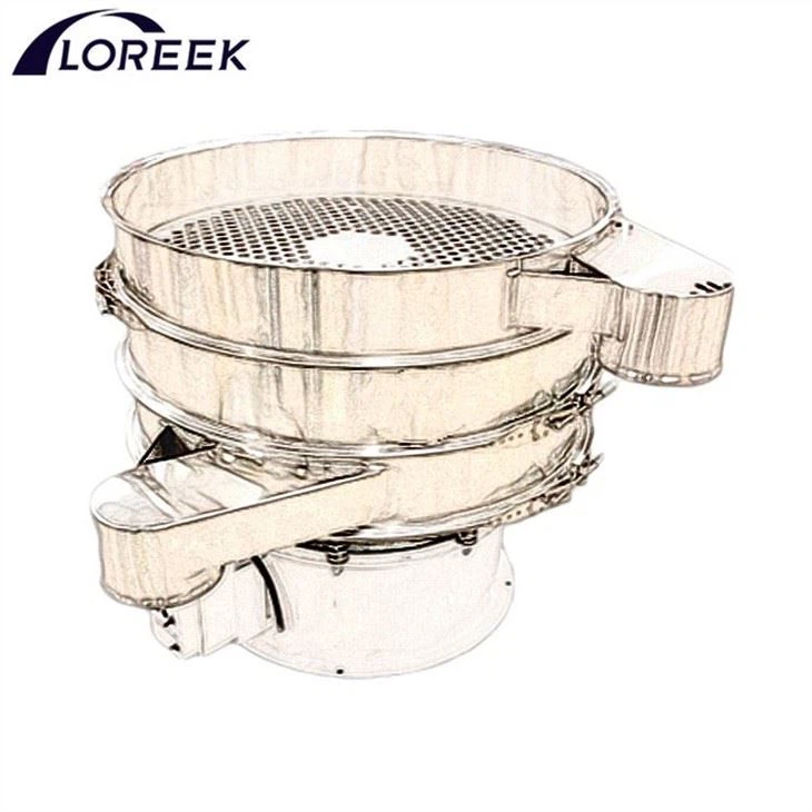 hemp biomass vibrating separator