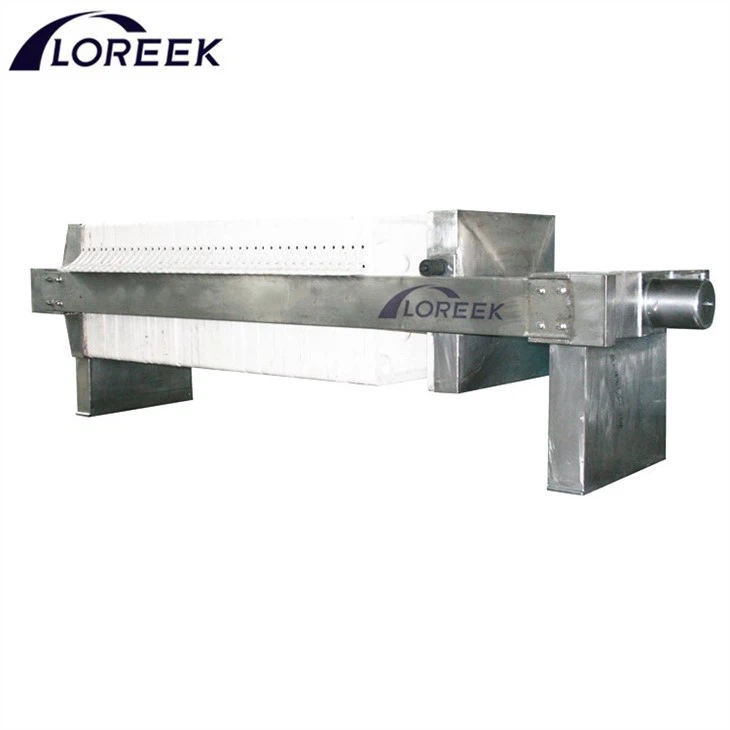 syrup filter press machine
